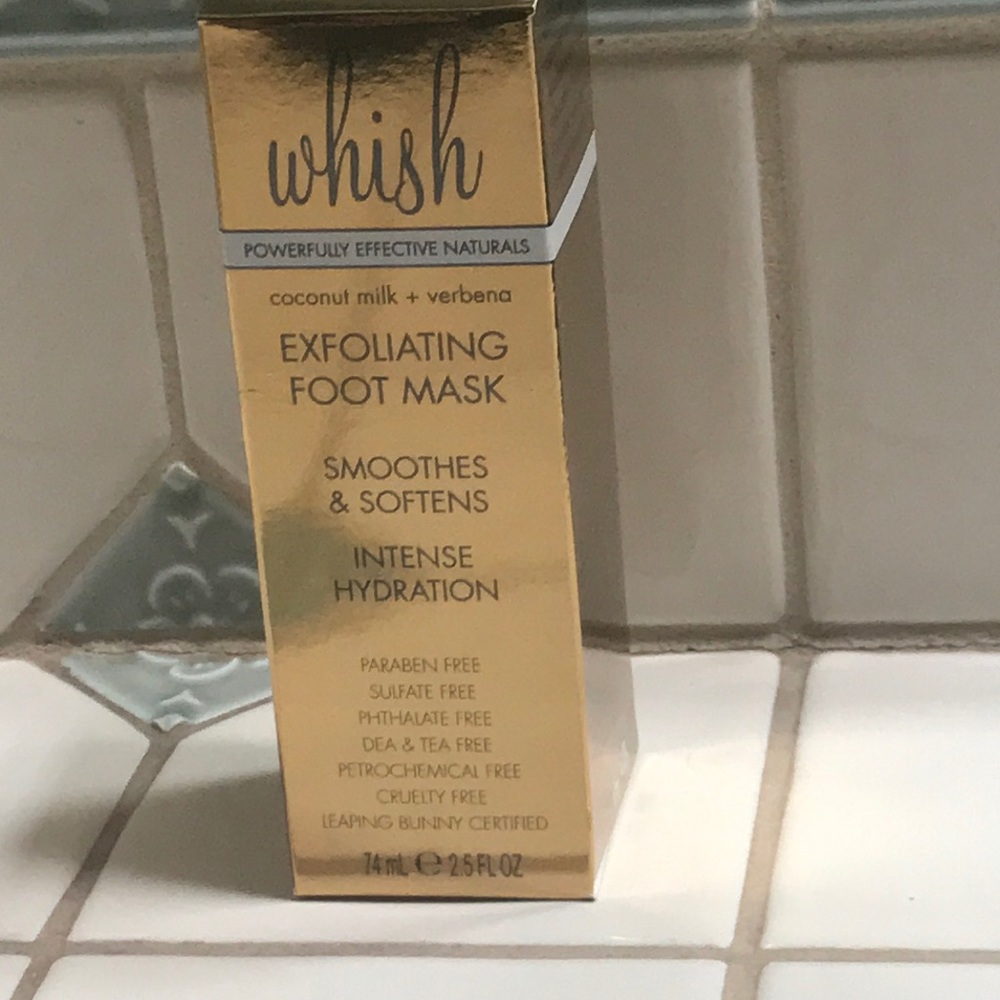 Whish Exfoliating Foot Mask